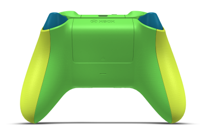 Xbox Wireless Controller - Hoofdtekst: Elektrische volt, D-Pads: Bliksemgeel, Duimsticks: Elektrische volt