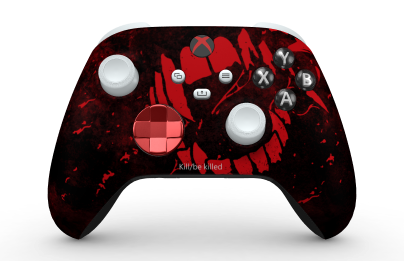 Xbox Wireless Controller – Redfall Limited Edition - Body: Bite Back, D-Pads: Pulse Red (Metallic), Thumbsticks: Robot White