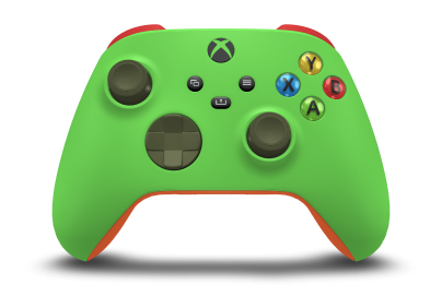 Xbox Wireless Controller - Body: Velocity Green, D-Pads: Nocturnal Green, Thumbsticks: Nocturnal Green