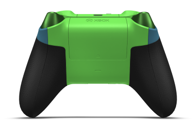Xbox Wireless Controller - Body: Mineral Camo, D-Pads: Dragonfly Blue (Metallic), Thumbsticks: Velocity Green