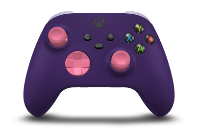 Xbox Wireless Controller - Body: Astral Purple, D-Pads: Deep Pink, Thumbsticks: Deep Pink