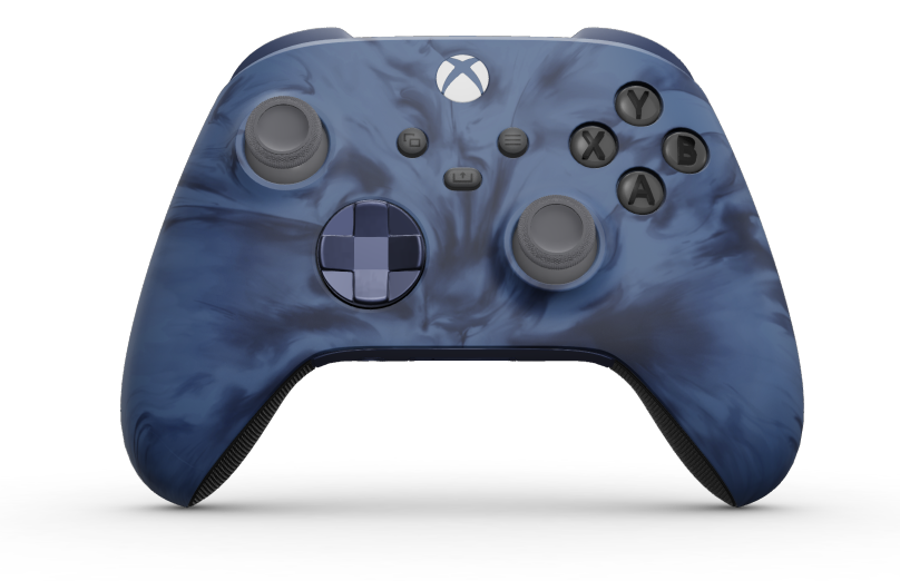 Xbox Wireless Controller - Body: Stormcloud Vapor, D-Pads: Midnight Blue (Metallic), Thumbsticks: Storm Grey