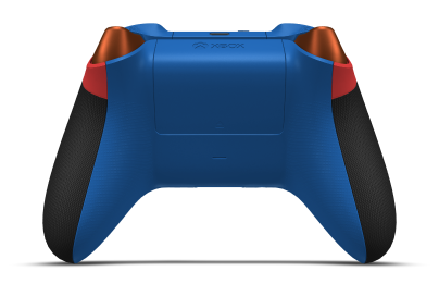 Xbox Wireless Controller - Body: Pulse Red, D-Pads: Zest Orange (Metallic), Thumbsticks: Zest Orange