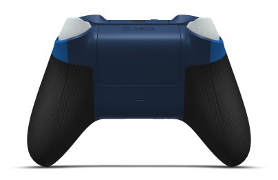 Xbox Wireless Controller - Corpo: Azul Choque, Botões Direcionais: Azul Noturno, Manípulos Analógicos: Branco Robot