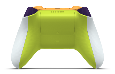 Xbox Wireless Controller - Hoofdtekst: Robotwit, D-Pads: Pulsrood, Duimsticks: Libelleblauw