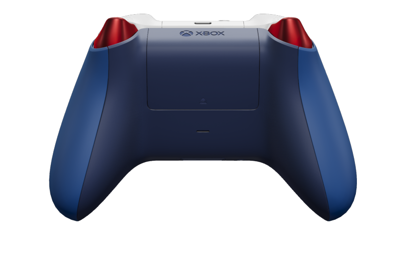 Xbox Wireless Controller - Cuerpo: Aqua Shift, Crucetas: Plata brillante (metálico), Palancas de mando: Rojo radiante