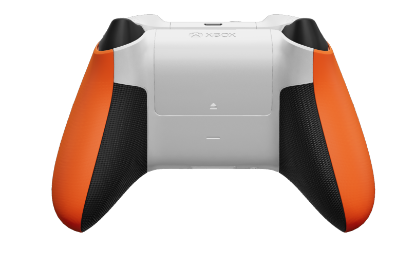 Xbox Wireless Controller - Corps: Zest Orange, BMD: Carbon Black, Joysticks: Carbon Black