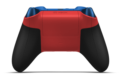 Xbox 無線控制器 - Body: Pulse Red, D-Pads: Shock Blue, Thumbsticks: Shock Blue