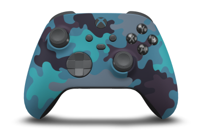 Xbox Wireless Controller - Body: Mineral Camo, D-Pads: Storm Grey, Thumbsticks: Storm Grey
