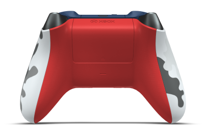 Xbox Wireless Controller - Body: Arctic Camo, D-Pads: Dragonfly Blue (Metallic), Thumbsticks: Storm Grey