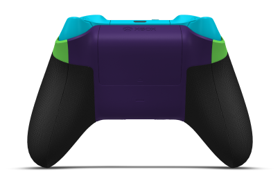 Xbox Wireless Controller - Body: Velocity Green, D-Pads: Astral Purple, Thumbsticks: Dragonfly Blue