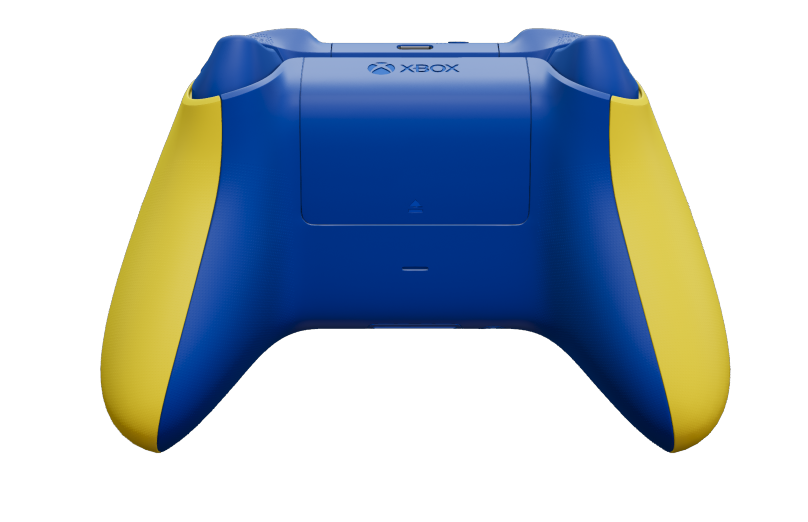 Xbox Wireless Controller - Corps: Lightning Yellow, BMD: Pulse Red, Joysticks: Shock Blue