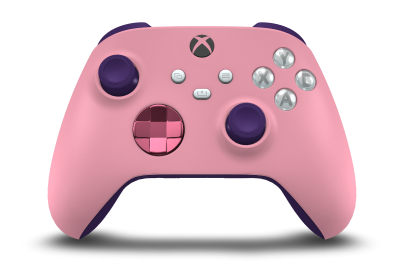Xbox Wireless Controller - Corps: Retro Pink, BMD: Deep Pink (métallique), Joysticks: Astral Purple