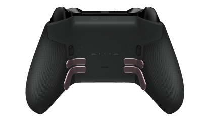 Xbox Elite Wireless Controller Series 2 - Core - Body: Shock Blue + Rubberized Grips, D-pad: Facet, Carbon Black (Metal), Back: Carbon Black + Rubberized Grips