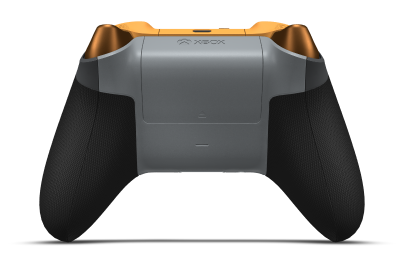 Xbox Wireless Controller - Body: Sturmgrau, D-Pads: Soft Orange (Metallic), Thumbsticks: Soft Orange