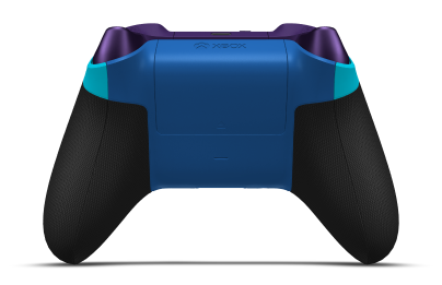 Xbox Wireless Controller - Corpo: Azul Libélula, Botões Direcionais: Roxo Astral (Metálico), Manípulos Analógicos: Roxo Astral