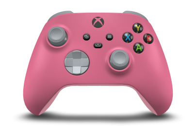 Xbox Wireless Controller - Corps: Deep Pink, BMD: Ash Grey, Joysticks: Ash Grey