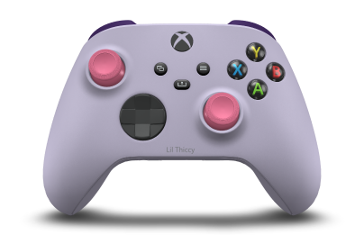 Xbox Wireless Controller - Body: Soft Purple, D-Pads: Carbon Black, Thumbsticks: Deep Pink