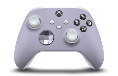 Xbox Wireless Controller - Body: Soft Purple, D-Pads: Soft Purple (Metallic), Thumbsticks: Robot White