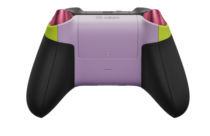 Xbox Wireless Controller - Body: Electric Volt, D-Pads: Deep Pink (Metallic), Thumbsticks: Carbon Black