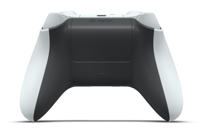 Xbox Wireless Controller - Corpo: Branco Robot, Botões Direcionais: Storm Grey, Manípulos Analógicos: Storm Grey