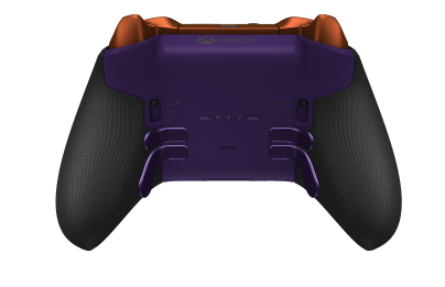 Controller Wireless Elite per Xbox Series 2 - Nucleo - Behuizing voorzijde: Astralpaars + rubberen handvatten, D-pad: Facet, Carbon Black (Metal), Behuizing achterzijde: Astralpaars + rubberen handvatten