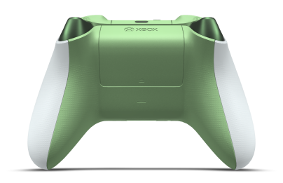 Xbox 무선 컨트롤러 - Corps: Robot White, BMD: Soft Green (métallique), Joysticks: Soft Green