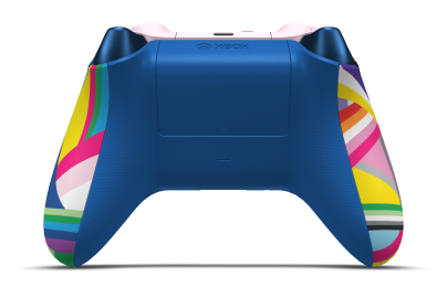 Xbox Wireless Controller - Body: Pride, D-Pads: Glacier Blue, Thumbsticks: Astral Purple