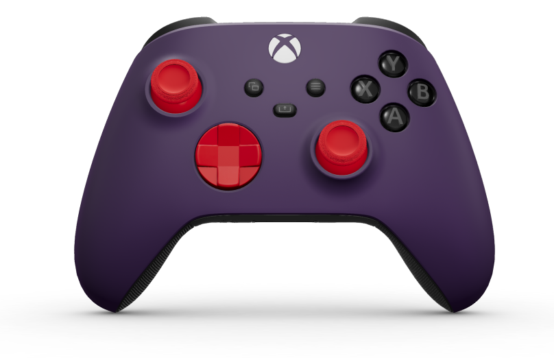Xbox Wireless Controller - Corps: Astral Purple, BMD: Pulse Red, Joysticks: Pulse Red