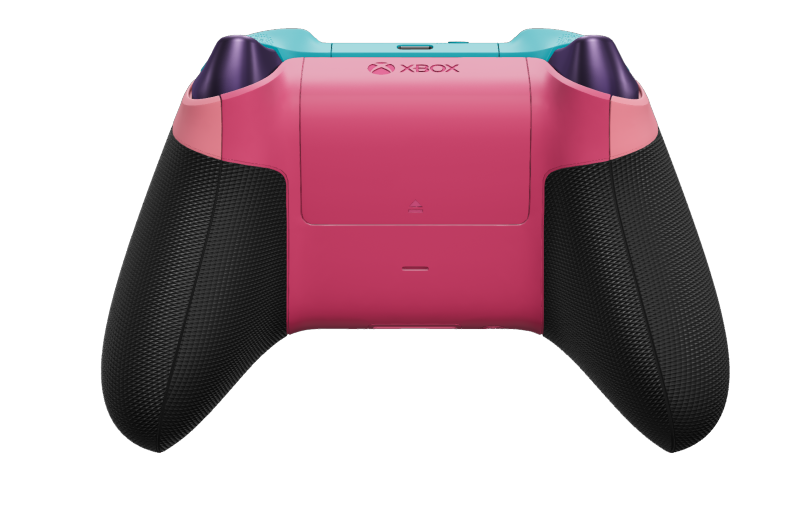 Xbox Wireless Controller - Σώμα: Ροζ Retro Pink, Πληκτρολόγια κατεύθυνσης: Μωβ Soft Purple (Μεταλλικό), Μοχλοί: Μπλε Shock Blue