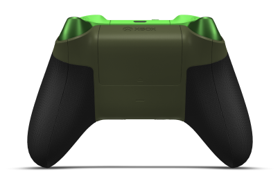 Xbox 無線控制器 - Body: Forest Camo, D-Pads: Velocity Green (Metallic), Thumbsticks: Velocity Green