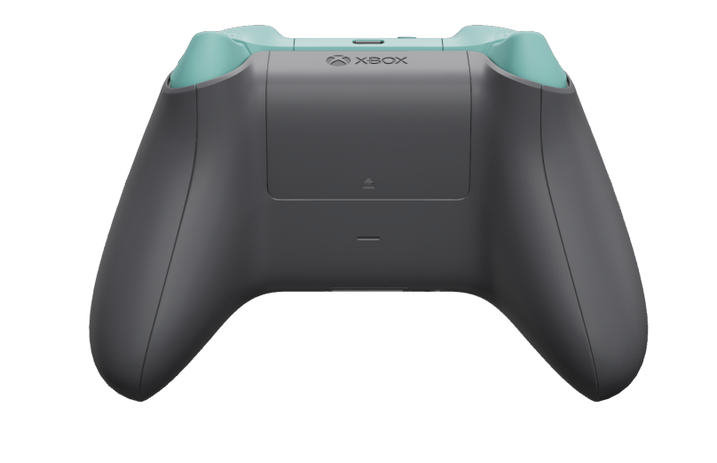 Manette sans fil Xbox - Corpo: Storm Gray, Croci direzionali: Blu ghiaccio, Levette: Blu ghiaccio