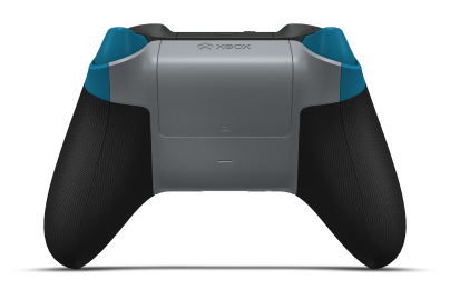 Xbox Wireless Controller - Hoofdtekst: Mineraalblauw, D-Pads: Mineraalblauw (metallic), Duimsticks: Storm Grey
