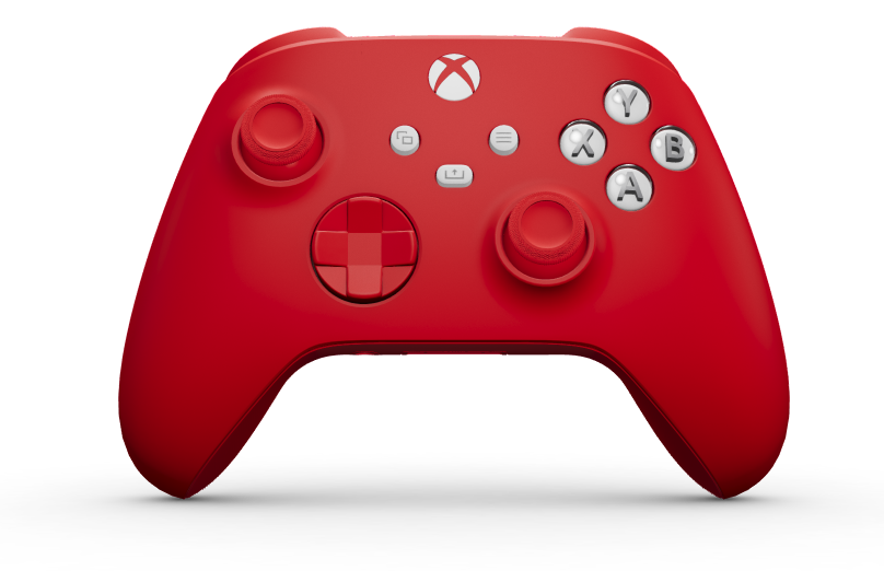 Xbox ワイヤレス コントローラー - Corps: Pulse Red, BMD: Pulse Red, Joysticks: Pulse Red