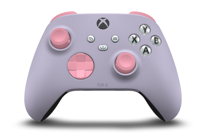 Xbox Wireless Controller - Body: Soft Purple, D-Pads: Retro Pink, Thumbsticks: Retro Pink