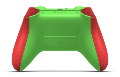 Xbox Wireless Controller - Body: Pulse Red, D-Pads: Pulse Red, Thumbsticks: Velocity Green