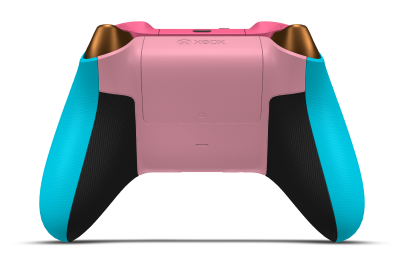 Xbox Wireless Controller - Body: Dragonfly Blue, D-Pads: Deep Pink, Thumbsticks: Soft Orange
