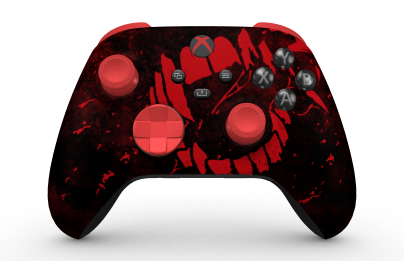 Xbox Wireless Controller – Redfall Limited Edition - Body: Bite Back, D-Pads: Pulse Red, Thumbsticks: Pulse Red