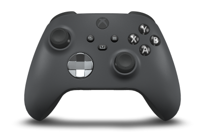 Xbox Wireless Controller - Body: Storm Grey, D-Pads: Ash Grey (Metallic), Thumbsticks: Carbon Black