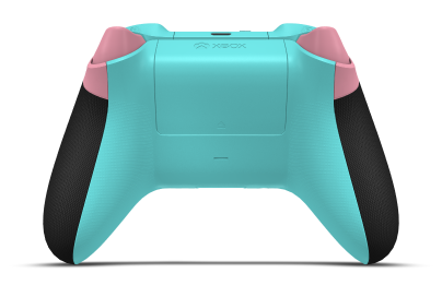 Xbox Wireless Controller - Body: Retro Pink, D-Pads: Dragonfly Blue (Metallic), Thumbsticks: Glacier Blue