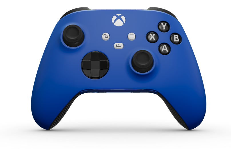 Xbox Wireless Controller - Hoveddel: Stødblå, D-blokke: Kulsort (metallisk), Thumbsticks: Kulsort