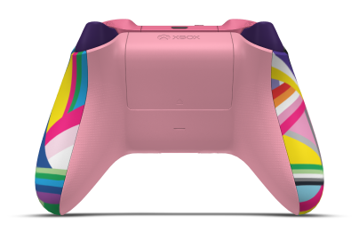 Xbox Wireless Controller - Body: Pride, D-Pads: Retro Pink (Metallic), Thumbsticks: Astral Purple