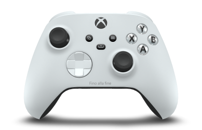 Controller Wireless per Xbox - Corps: Robot White, BMD: Robot White, Joysticks: Carbon Black