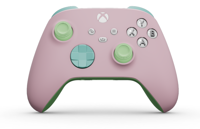 Xbox trådlös handkontroll - Corps: Soft Pink, BMD: Glacier Blue, Joysticks: Soft Green
