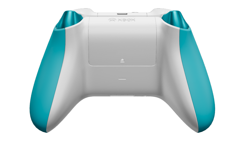 Manette sans fil Xbox - Body: Dragonfly Blue, D-Pads: Zest Orange (Metallic), Thumbsticks: Lightning Yellow
