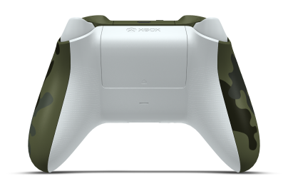 Xbox Wireless Controller - Corpo: Camuflagem de floresta, Botões Direcionais: Branco Robot, Manípulos Analógicos: Branco Robot