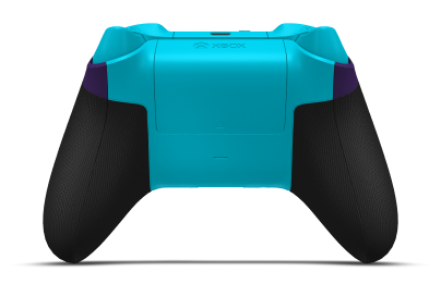 Xbox Wireless Controller - Corps: Astral Purple, BMD: Dragonfly Blue (métallique), Joysticks: Dragonfly Blue