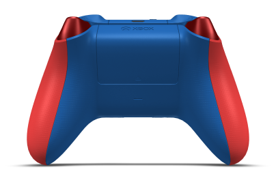 Xbox Wireless Controller - Corps: Pulse Red, BMD: Photon Blue (métallique), Joysticks: Shock Blue