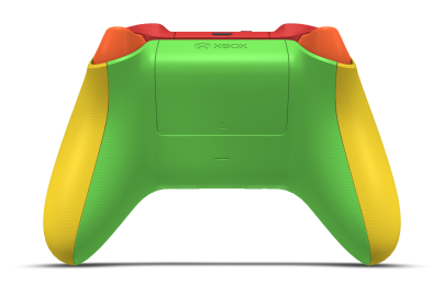 Xbox Wireless Controller - Body: Lighting Yellow, D-Pads: Zest Orange (Metallic), Thumbsticks: Velocity Green