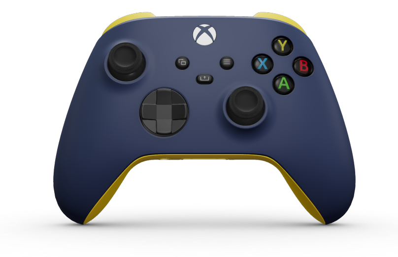 Xbox ワイヤレス コントローラー - Body: Midnight Blue, D-Pads: Carbon Black, Thumbsticks: Carbon Black
